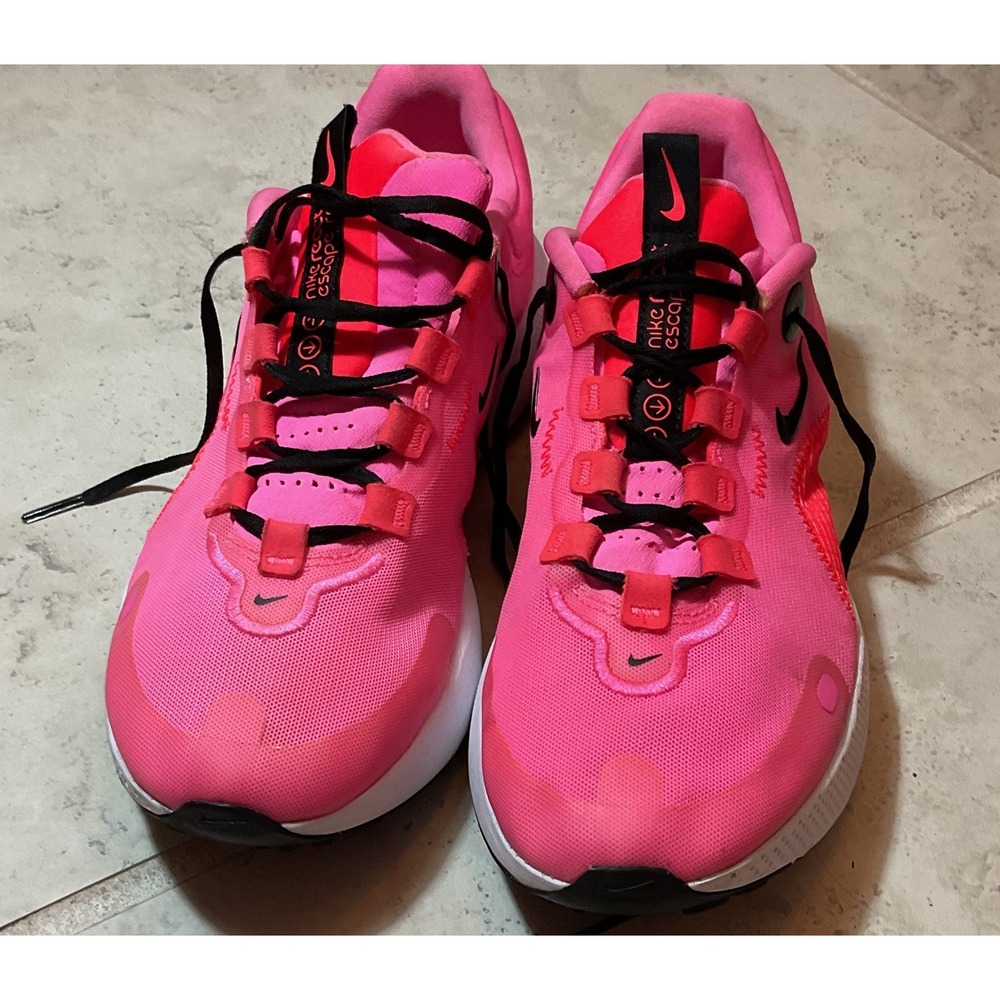 Size 10 Women Nike React Escape Run Pink Glow 2021